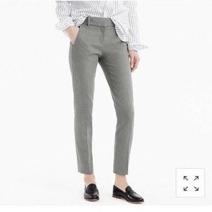 J Crew Cameron Slim Crop Ankle Pants Gray 8P